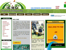 Tablet Screenshot of gmglandscaping.net